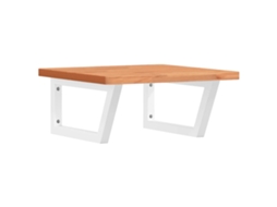 Basin Shelf, Basin Shelves Vidaxl Marrom Madeira (50 X 50 X 2.5 Cm)