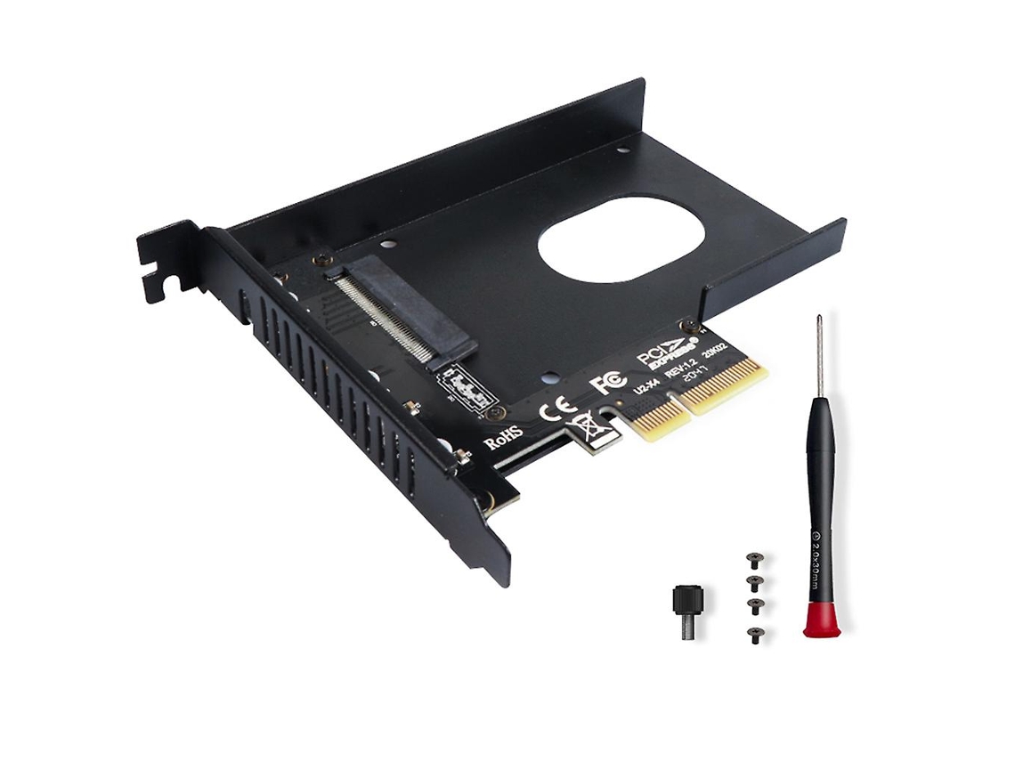 Pcie 4.0 X4 Para Computador U.2/sata Placa Adaptadora Ssd De Disco Rígido De 2,5 Sff-8639