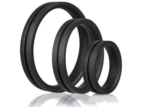 Anel Peniano E Testiculos SCREAMING O Ring O (Preto - XXL)