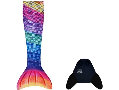 Fato de Menina KUAKI MERMAIDS Rainbow (Poliéster - 2XS)