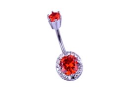 Piercing De Umbigo Acessorios Sexy Com Zircão E Pérola Falsa