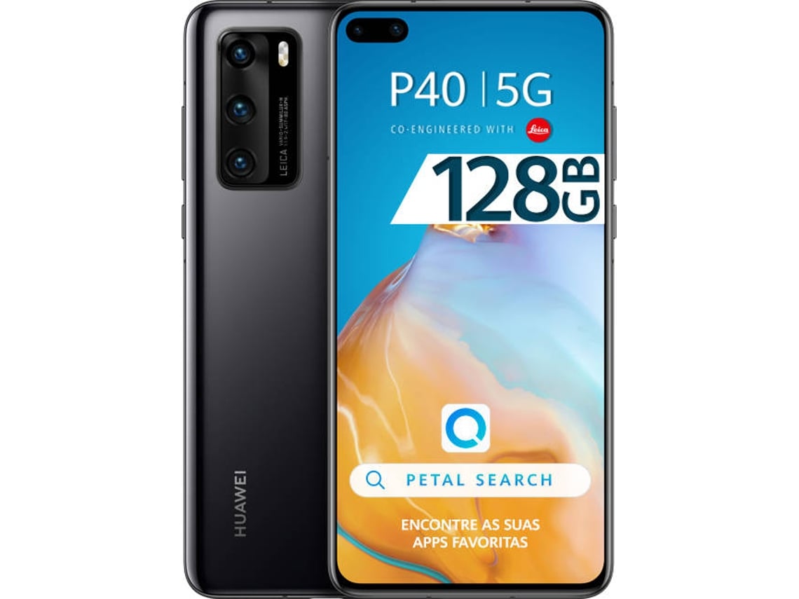 Smartphone HUAWEI P40 5G (6.1'' - 8 GB - 128 GB - Preto) | Worten.pt