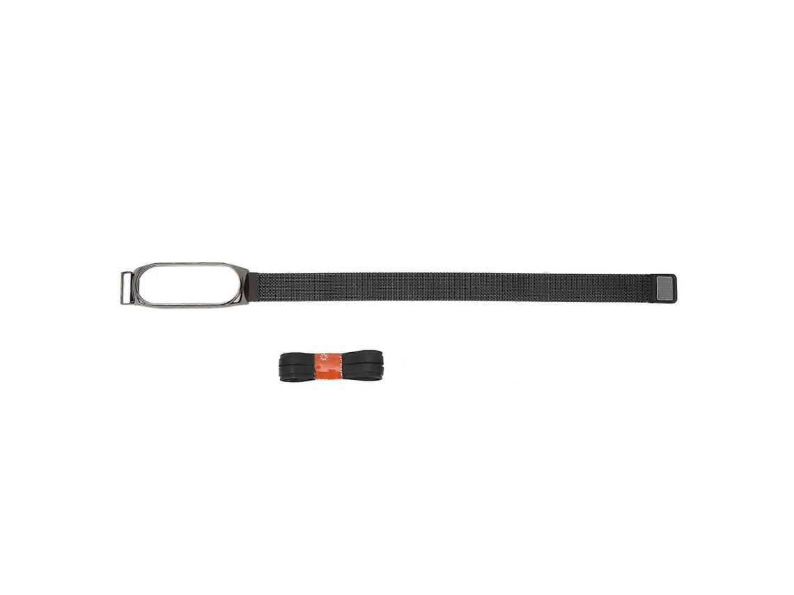 Pulseira De Substituição Para Relógio Inteligente Xiaomi, Pulseira De Metal Magnética De Aço Inoxidável 304, Preta. Olysi Shop