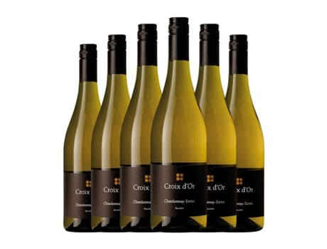 Vinho branco CROIX D'OR Chardonnay Vin de Pays d'Oc (0.75 L - 6 Unidades)