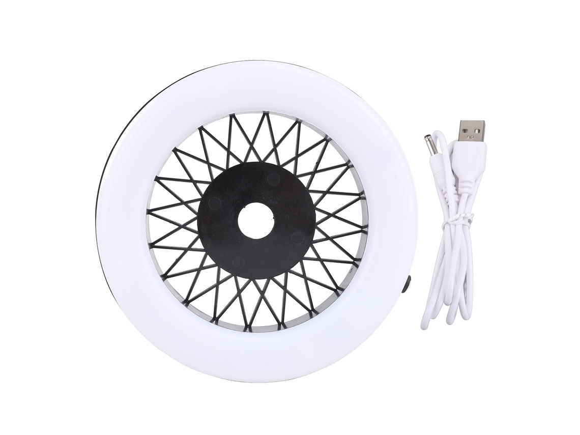2026altiro luz Led para Cachimba Rgb 16 Colores Panel Redondo Con Control Remoto Decoración Fiestas Bar