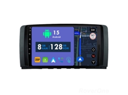 Auto Rádio Carro Bluetooth Autoradio 8GB RAM 128G ROM CarPlay Navegação GPS Ecrã Táctil RoverOne para Mercedes Benz R Class W251 R280 R300 R320 2005-2017