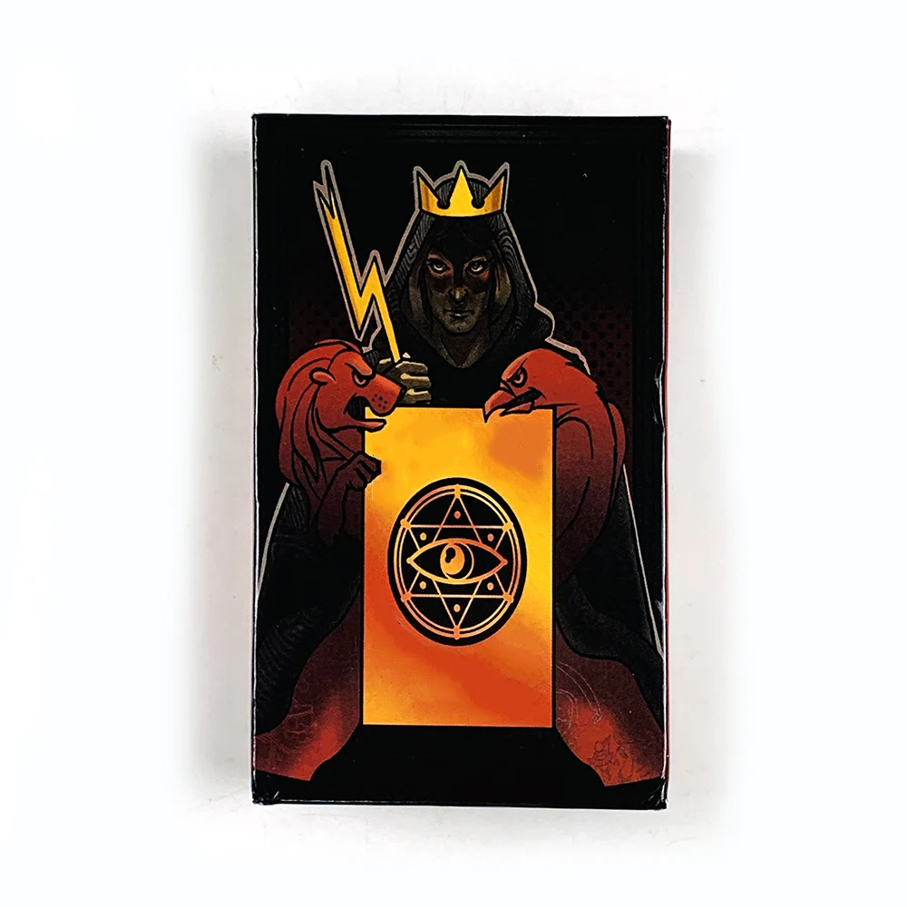 Baralho de Tarô em Versão Russa, com 78 Cartas, Ideal para Festas, Jogos e Adivinhações. MDUG
