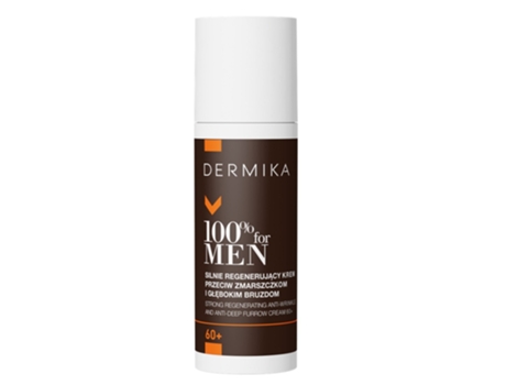 100 Para Homens Creme Regenerador Anti Rugas 60, 50 Ml Dermika