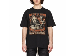 Rockinstone Killer Klowns Halloween Klowns Black Adult T-shirt Size:s
