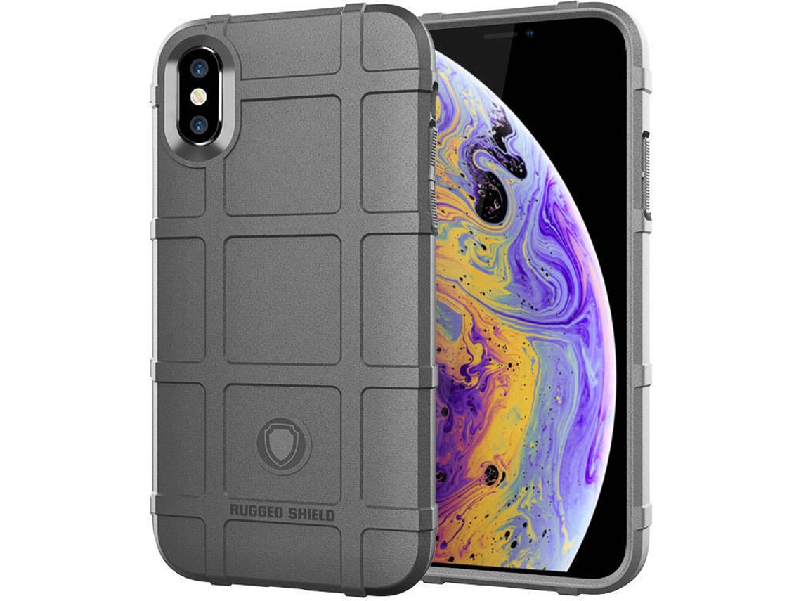 Capa iPhone XS WISETONY Mofankeji-53 Cinza