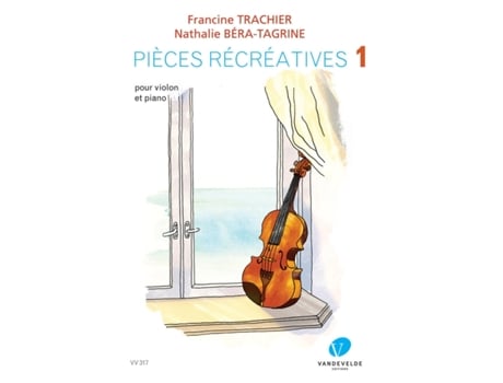 Livro Pieces recreatives Vol 1 de Bera-Tagrine e Nathalie (Francês)