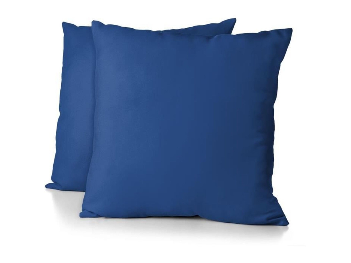 2 Fundas De Almohada De 63 X 63 Cm - Azul