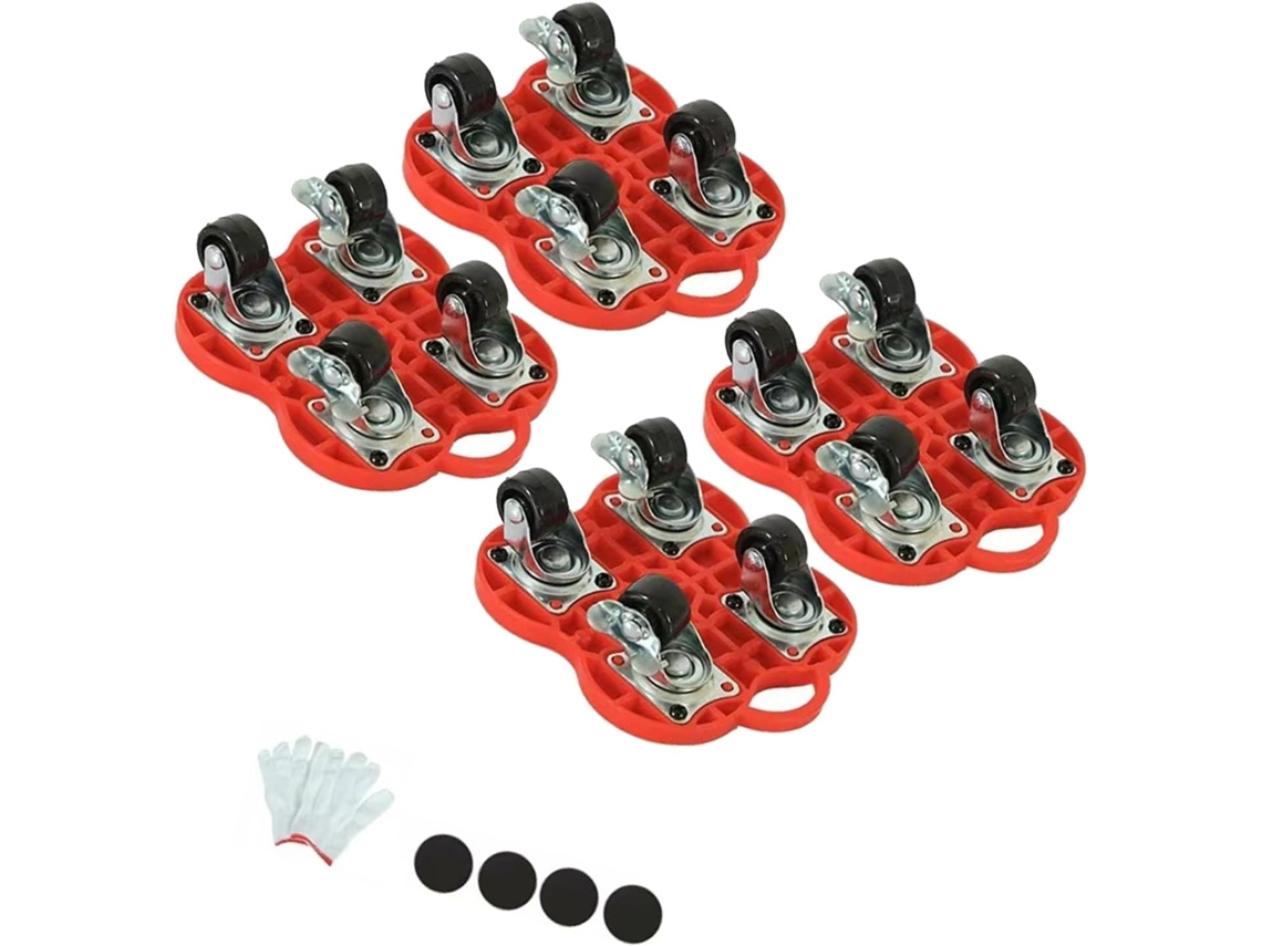 Ordinaryone Kit Portátil Para Movimentação De Móveis, Ferramenta Para Mudanças, Economia De Trabalho, Elevador De