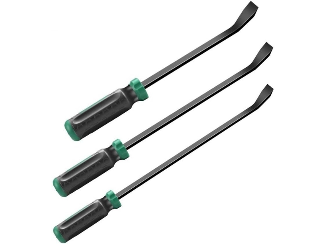 Conjunto De 3 Peças Alavancas Automotivas Com Pontas Angulares E Cabo Tampa