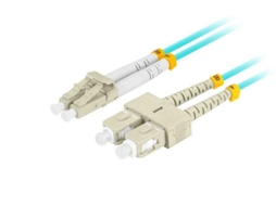 Cabo De Fibra Óptica Lanberg Para Rede, Servidor E Computador, Lc Upc Sc Duplex