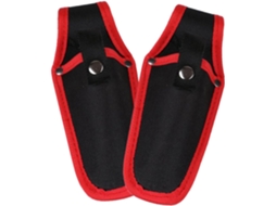 Conjunto De 2 Estojos De Lona Vermelha Para Tesouras De Jardim.