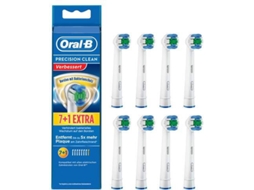 Recarga Escova ORAL-B Precision Clean Azul e Branco (7+1)