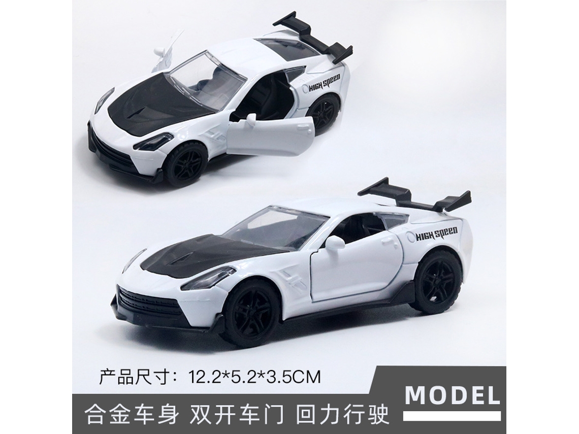 Miniatura de Carro em Escala 1/36, Feita em Metal Fundido, Presente para Crianças. MDUG