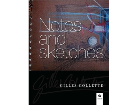 Livro Notes and sketches Gilles Collette (Inglês)