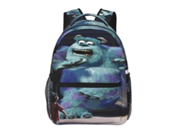 Mochila De Estudante G98 Monsters, Inc., Leve E Durável, À Prova Dágua, Com Alça De Ombro Ajustável. Olysi Shop