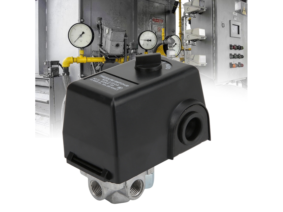 Interruptor De Pressão 4-vias Bomba Ar Compressor 8kg