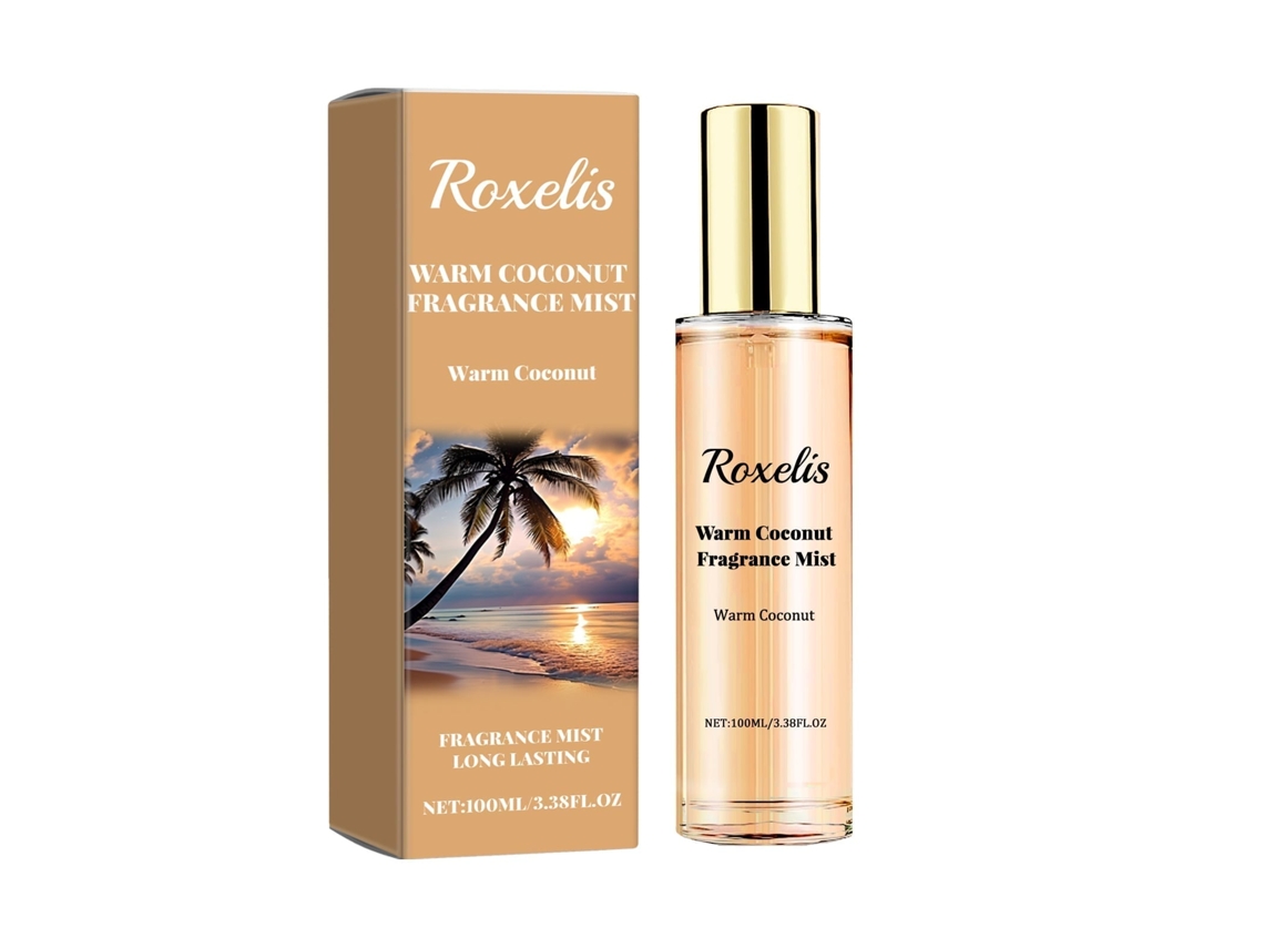 Perfume Duradouro LAXISCREED Roxelis Coconut Passion para Namorar com Aroma Irresistível