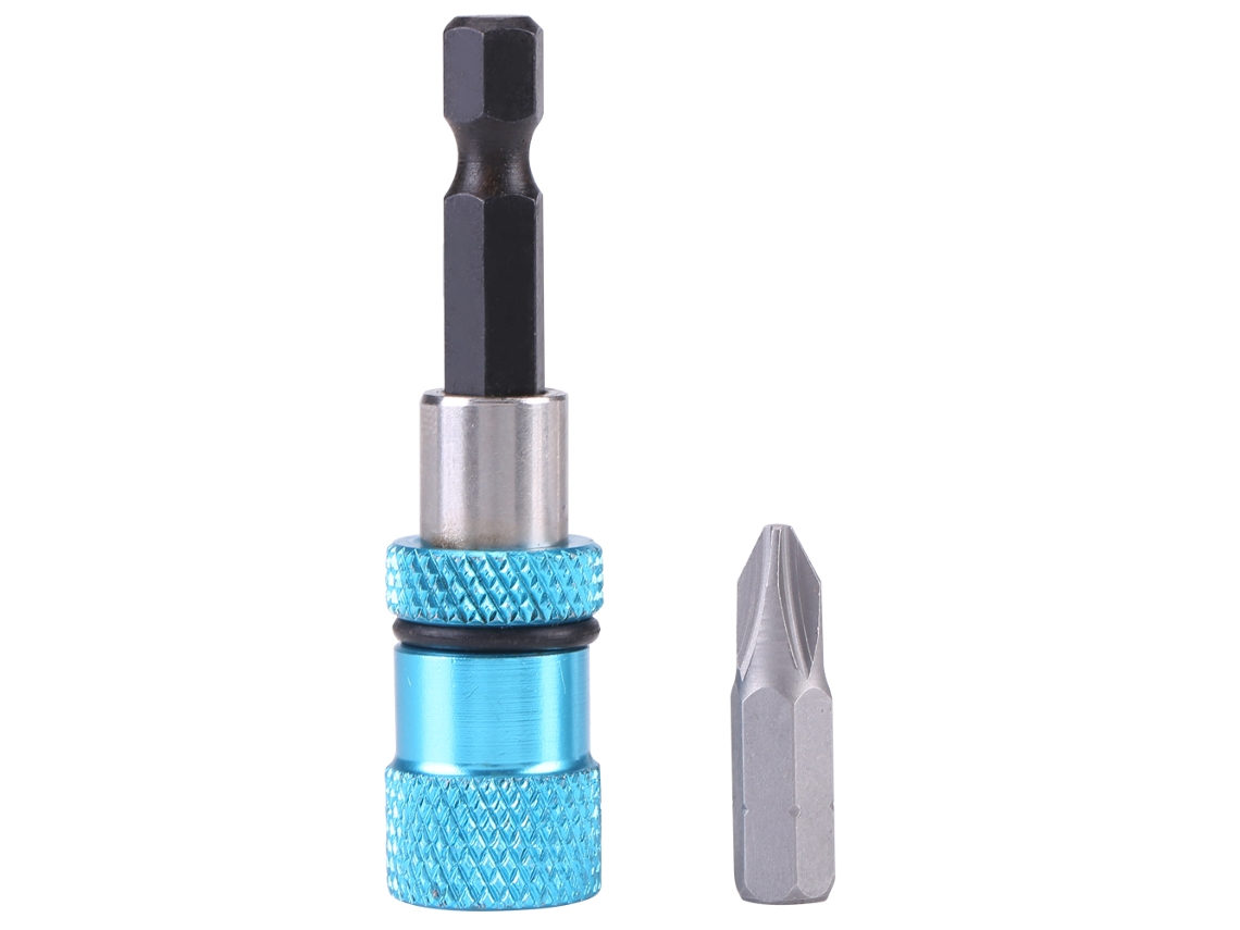 Porta Broca Magnético com Cabo Hexagonal de 1/4 Polegada, Barra de Extensão para Furadeira Elétrica E Parafusadeira