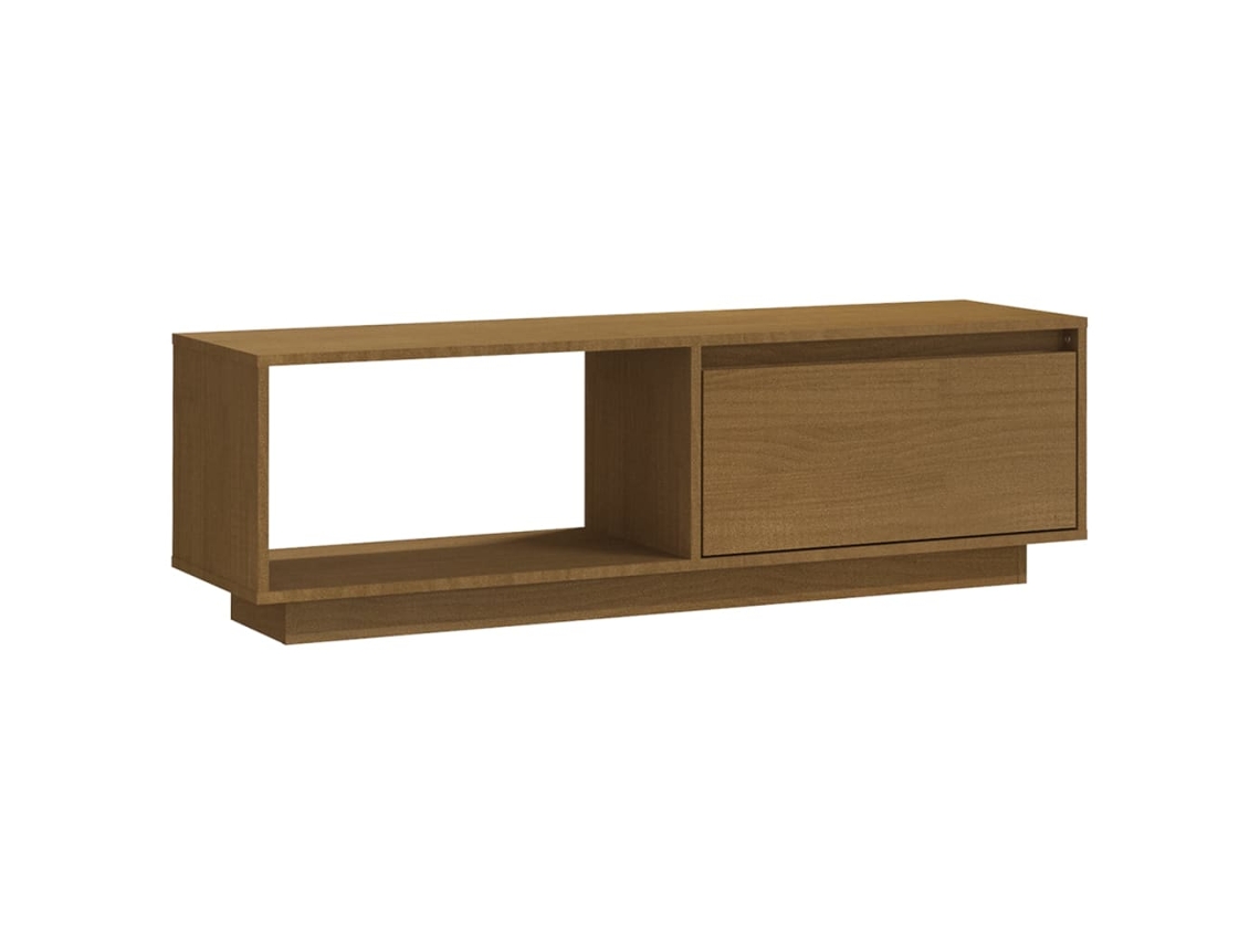 Tv Cabinet, Tv Cabinets Vidaxl Marrom Madeira De Pinho (n/a)