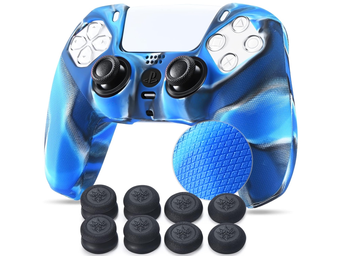 Capa de Silicone com Textura Aderente para Ps5 Dualsense BRILVIBERA