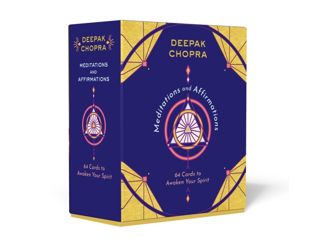 Livro Meditations and Affirmations de Dr Deepak Chopra (Inglês - Capa Dura)