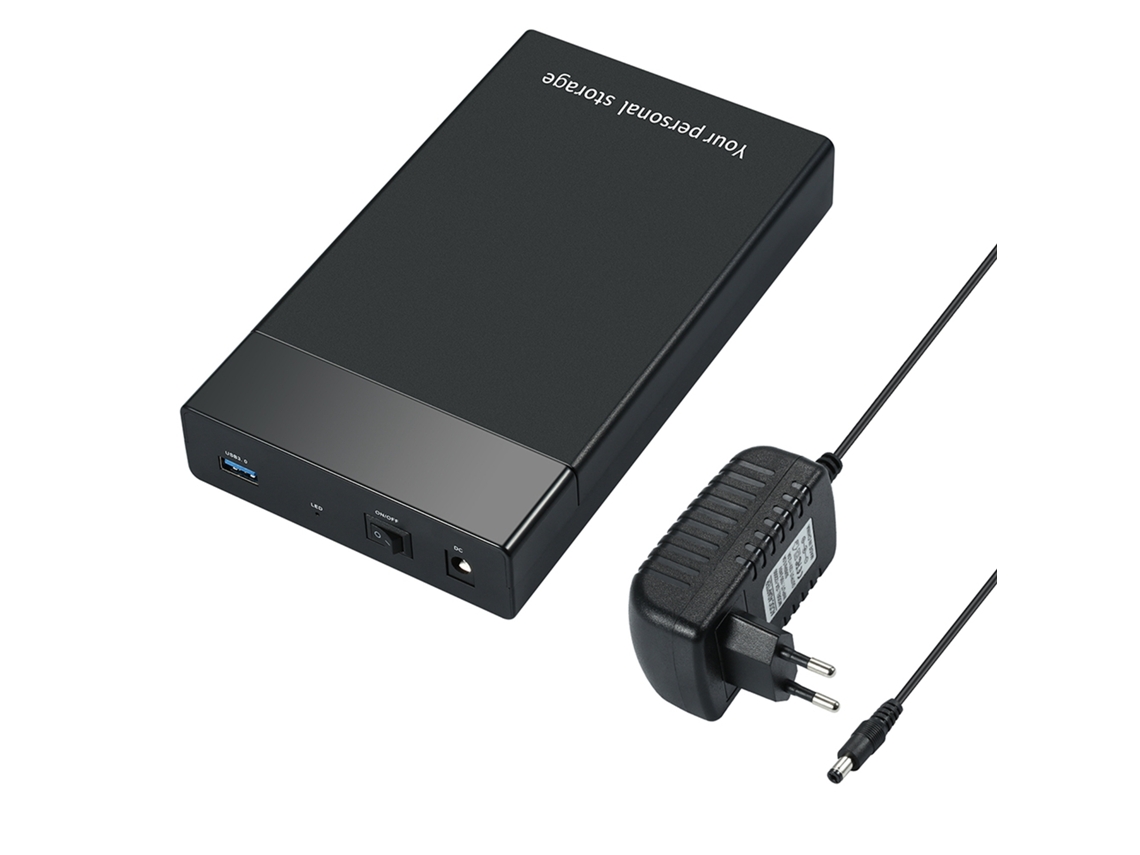 Enclosure Externo De Disco Rígido Usb 3.0 Para Sata Iii De 6gbps Para Ssd/hdd De 2.5 E 3.5 Polegadas
