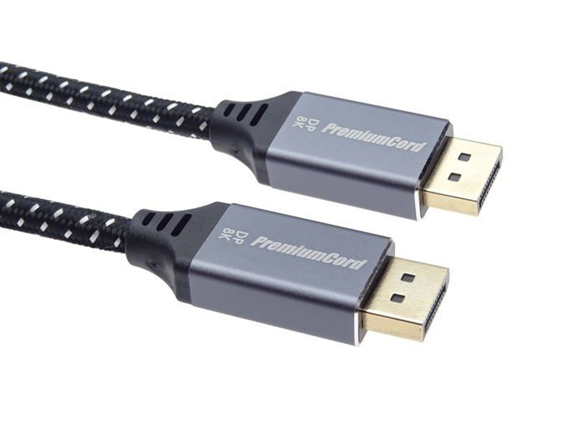 Câble Displayport Premiumcord Kport10 02 8k 32,4 Gbit/s 2 M