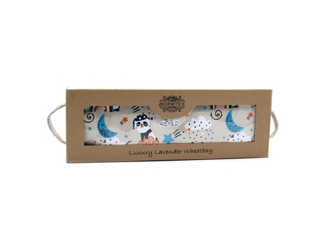 Saco de Trigo Lavanda de Luxo em Caixa de Presente Panda Sonolento 40X12.5X4.5 Cm