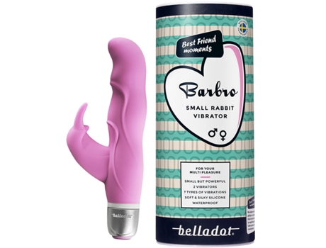 Vibrador Pequeno Coelho Barbro Rosa BELLADOT