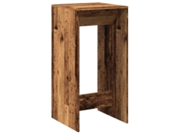 Bar Table, Bar Tables Vidaxl Marrom Madeira Processada (n/a)
