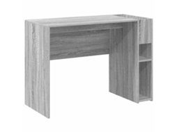 Mesa Cinza Sonoma 109 X 50 X 78 Cm Madeira Processada MAISON EXCLUSIVE