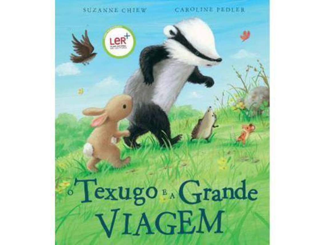 Livro O Texugo e a Grande Viagem de Suzanne Chiew (Português)