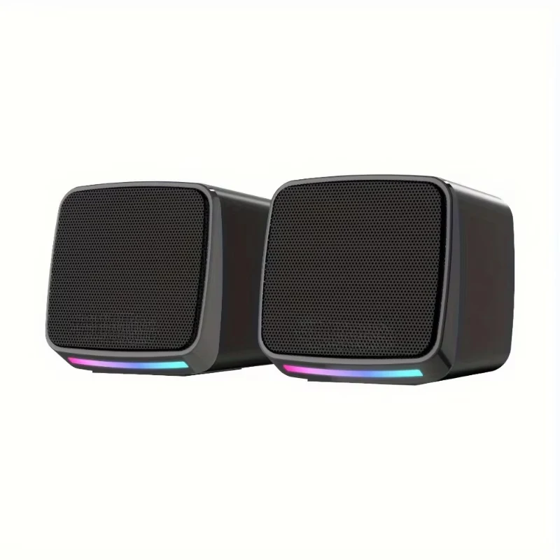 Mini Alto falante com Luzes Estilosas e Porta Usb Estéreo MDUG
