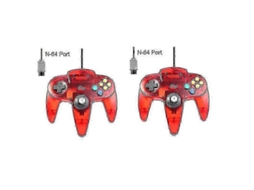 Pacote Clássico Controle Com Fio N64 Jogos Retro 64 Bits Gamepad Joystick Substituição Ly Ebike
