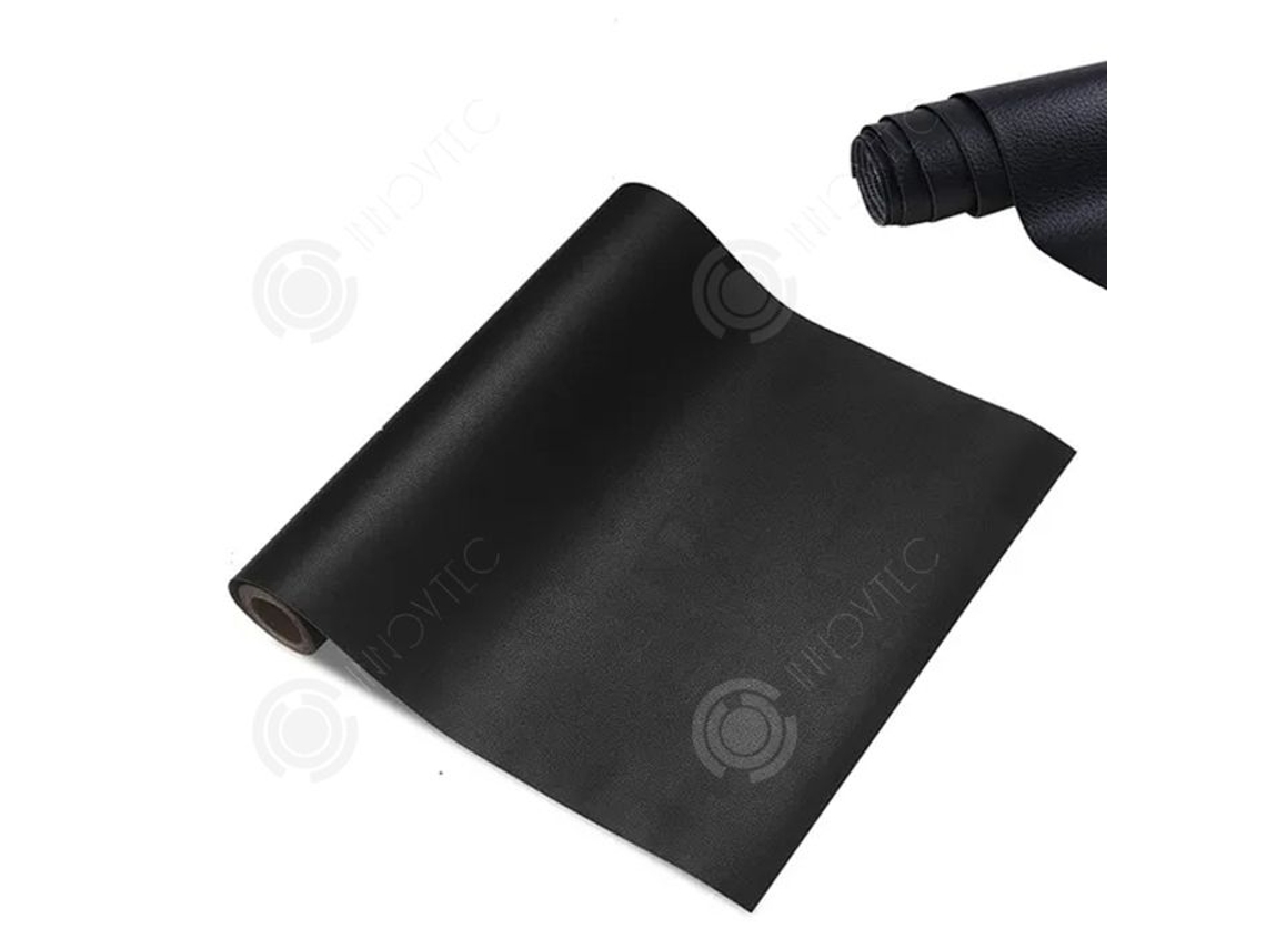Papel De Reparação Inn 50x137cm Preto Em Couro Auto Adesivo Kit De Primeiros Socorros Para Sofá, Assento De Carro, Móveis, Jaquetas, Bolsa. Innovtec