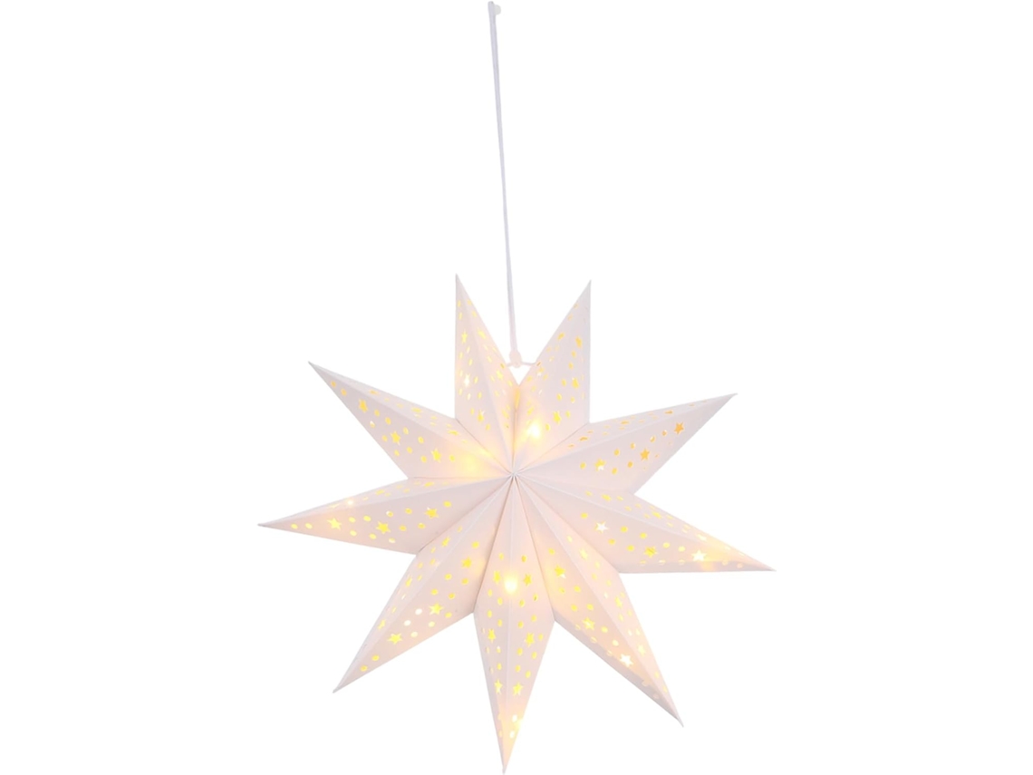 Luminária Pendente Em Forma De Estrela De Papel, Com Galhos Ocos, Ideal Para Natal, Aniversários Ou Casamentos.