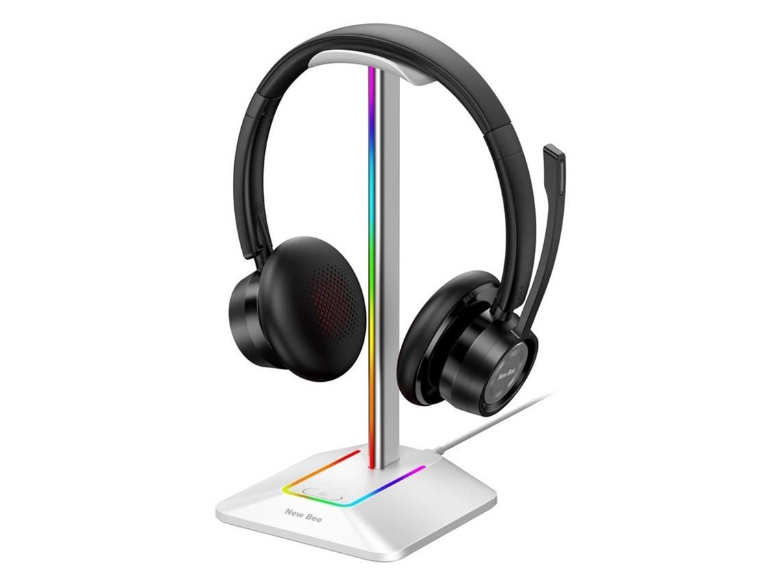 Suporte para fones com iluminação RGB EOOCOO