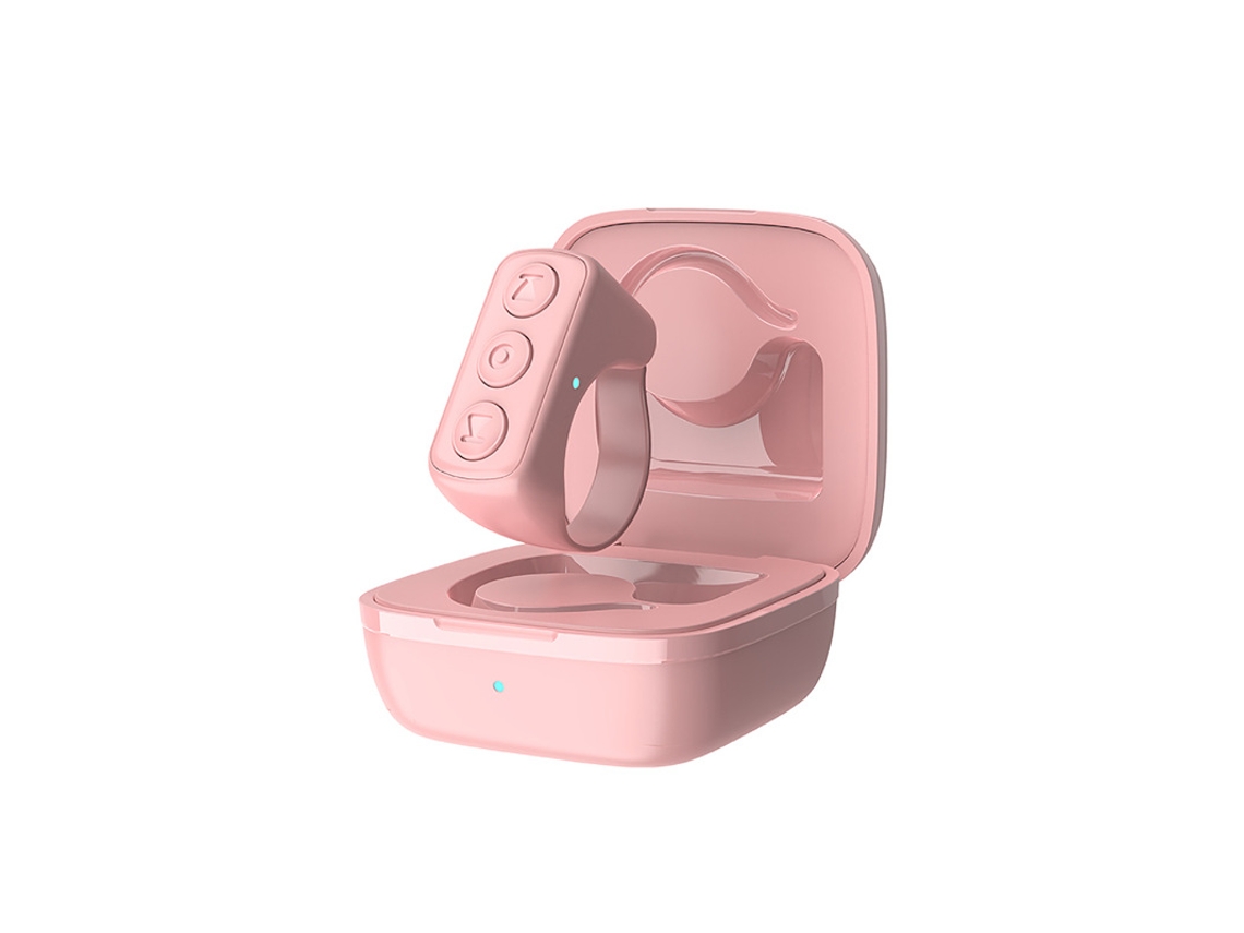 Anel De Virada De Páginas Inteligente Bluetooth Para Ipad/kindle/iphone/android (rosa)