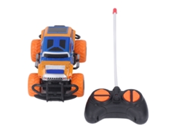 Mali carro Controle Remoto 1:43 Caminhão Off Road Brinquedo Infantil Presente Laranja e Azul
