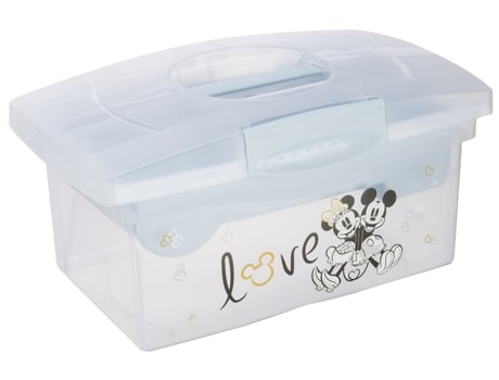 Caixa de Armazenamento Infantil KEEEPER Patryk Mickey Azul Nublado