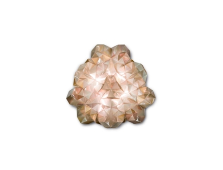Candeeiro de Parede  Drusa Cobre 60x60x20cm