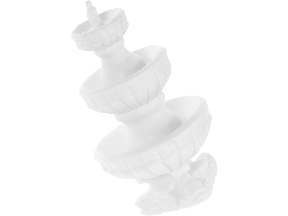 Kichouse Miniatura de Fonte Decorativa Feita de Plástico para Casas de Bonecas e Micro paisagens com Acabamento Fino, CHABERLU