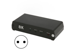 Hdmi Splitter EOOCOO (1 Entrada 2 Saídas 8k60hz Hdr)