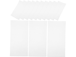 Pacote com 100 folhas de espuma EPE de 7x14cm, folhas leves para embalagem e materiais de mudança.