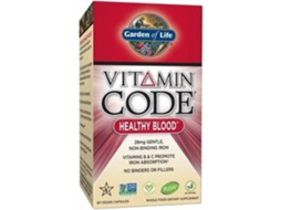 Suplemento Alimentar GARDEN OF LIFE Vitamin Code Healthy Blood (60 cápsulas vegetais)